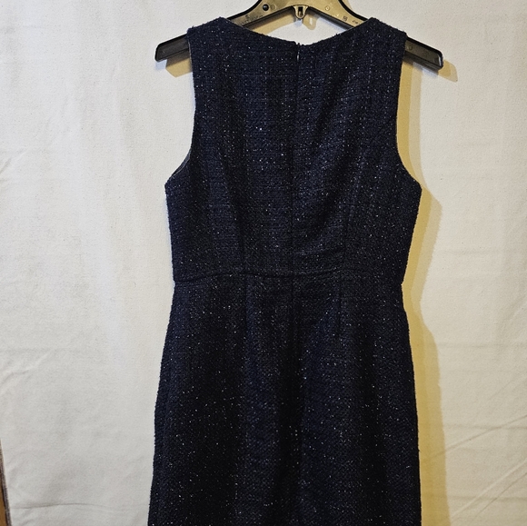 Mamteau  Navy Tweed Mini Dress - Picture 6 of 8